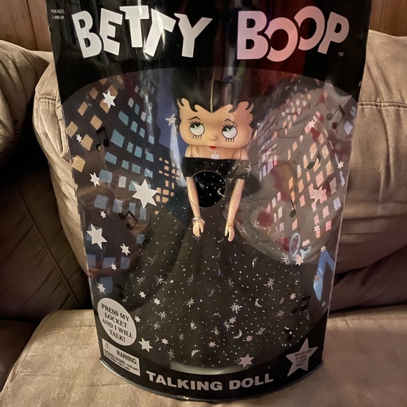 Vintage Collectible Sealed Betty Boop Talking Doll